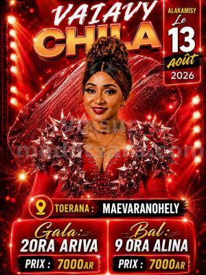 Vaiavy Chila en Concert Maevaranohely