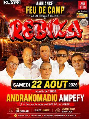 Rebika Cabaret ambiance feu de camp Andranomadio Ampefy