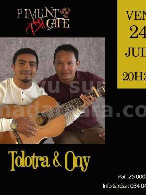 Tolotra & Ony Concert Piment Café Behoririka