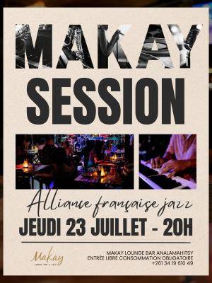 Makay session alliance française jazz makay lounge