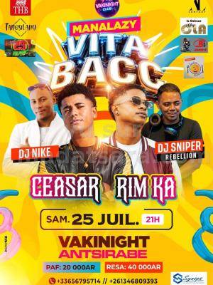 Ceasar & Rim-Ka Showcase Vakinight Club Antsirabe