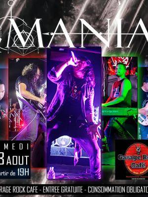 Mania Concert Garage Rock Café 67Ha