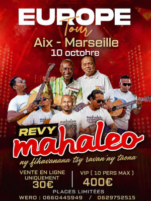 Revy Mahaleo - Fihavanana tsy ravan'ny taona  - Concert Aix-Marseille