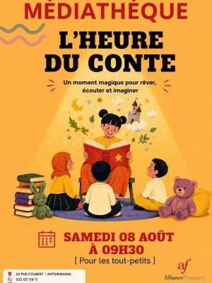 L'Heure du conte - Médiathèque AF - Alliance Française Antsiranana