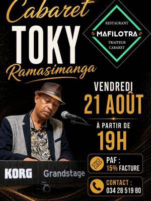 Cabaret avec Toky Ramisamanga Resto Mafilotra Majunga Be