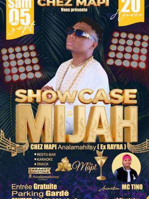 Mijah en Showcase Chez MAPI Analamahitsy