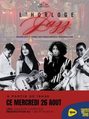 L'horloge jazz - Café de la Gare Soarano