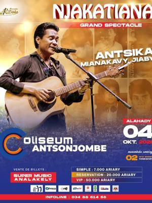Njakatiana en Concert Coliseum Antsonjombe