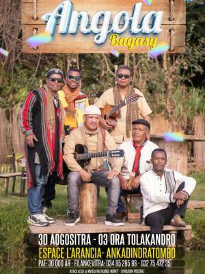 Angola Bagasy en Concert Résidence Arancia Ankadindratombo