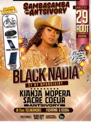 Black Nadia Showcase Kianja Mopera Sacre Coeur Antsivory