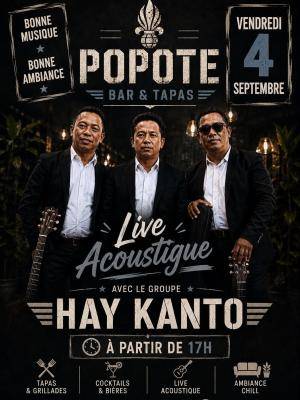 Live acoustique avec Hay Kanto Mozika Showcase Popote Analamahitsy