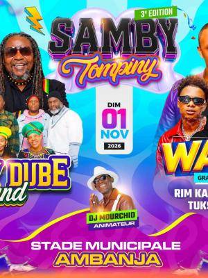 Samby tompiny 3ème édition Stade Municipal Ambanja