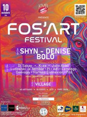 Fos'Art Festival Shyn, Denise, Bolo - Village