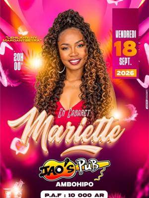 Mariette en Showcase JAO'S PUB