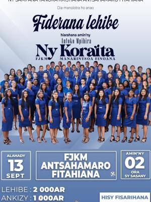 Ny Koraïta Concert  FJKM Antsahamaro fitahiana