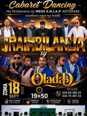 Oladad & Iraimbilanja Cabaret dancing MESS Eniap Antsirabe