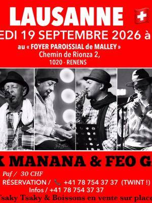 Erick manana & Feo Gasy Concert Foyer Paroissial de Malley Renens
