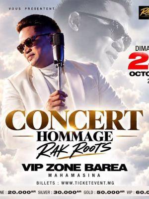 Concert hommage Rak Roots Barea VIP Zone