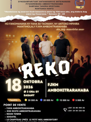 Reko en Concert FJKM Ambohitrarahaba
