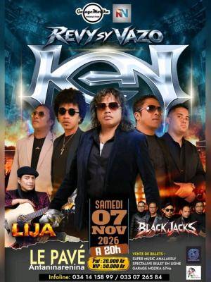 Ken revy sy vazo, Lija, Black jacks Concert Le Pave Club Antaninarenina