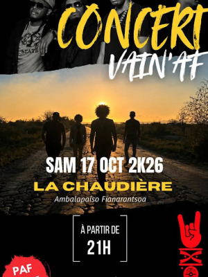 Vain'Af en Concert La chaudiere Ambalapaiso