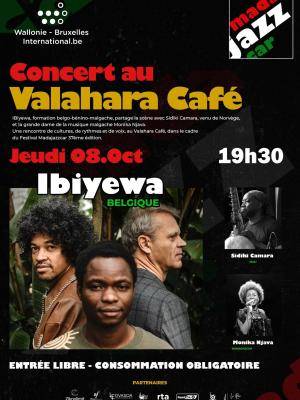 Ibiyewa en concert Valahara Café Antsirabe