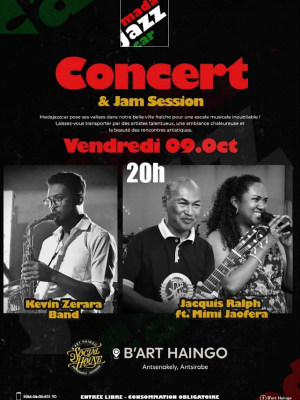 Concert & Jam session B'Art Haingo