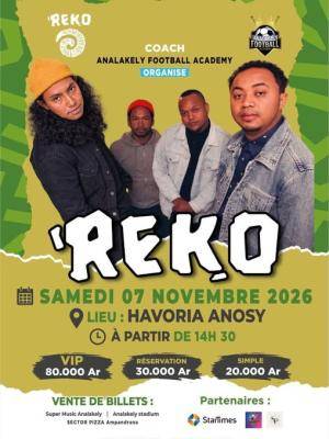 Reko en Concert havoria Anosy