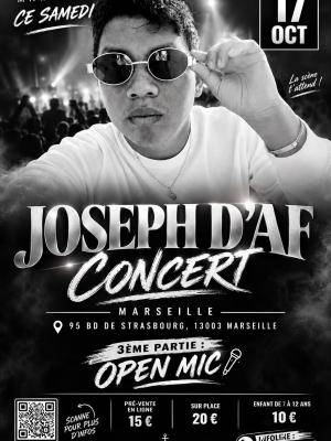 Joseph d'AF en Concert Marseille