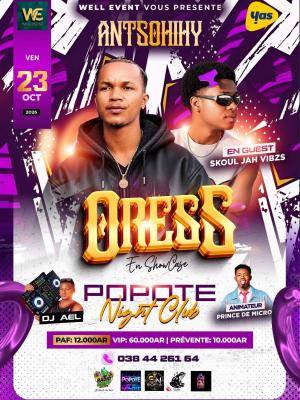 Oress Gang en Showcase Popote Zp Antafiambotry Antsohihy