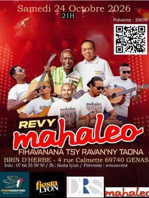 Revy Mahaleo Concert Restaurant Le Brin d'Herbe
