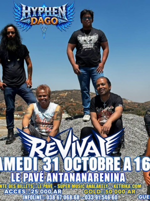 Revival Hyphen Dago Concert Le Pave Club Antaninarenina