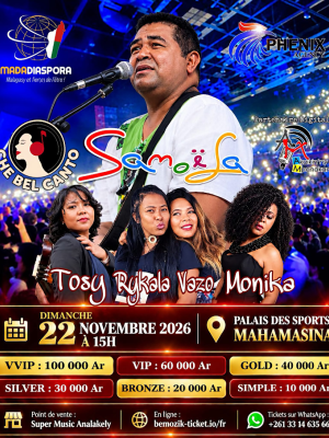 Samoela, Tosy, RyKala Vazo, Monika Njava Concert Palais des Sports Mahamasina