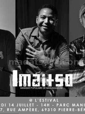 IMaitso musique populaire de Madagascar en concert à l'Estival Pierre-Bénite
