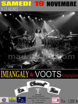 Imiangaly‍ & Voots Kongregation‍ en concert à la La Chaud'Hier‍
