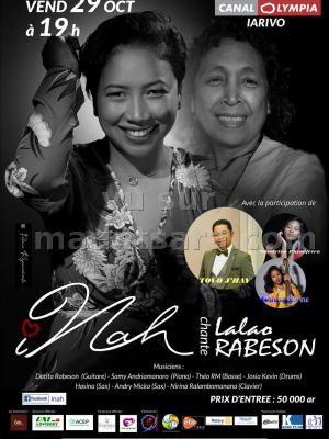 Inah‍ chante Lalao Rabeson‍ - Canal Olympia Andohatapenaka‍