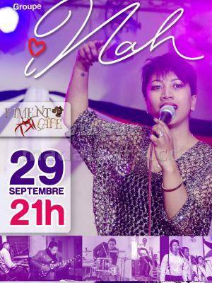 Inah en concert Piment Café Behoririka