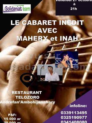 Inah & Mahery cabaret inédit - Restaurant Telozoro