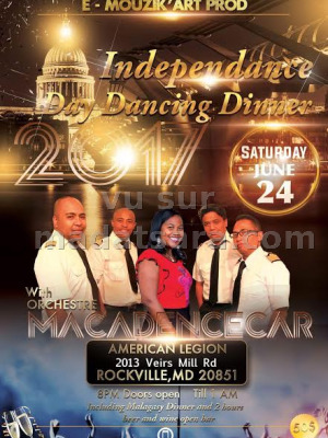 Independance dancing dinner avec Macadencecar‍ - American Legion