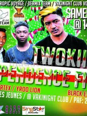 Independance fiesta Vakinight Club Antsirabe avec Twokii