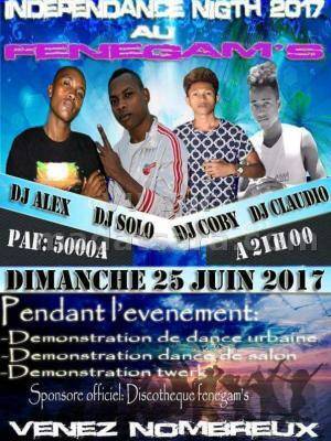 Independance night au Fenegam's