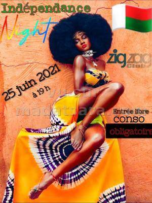 Independance night Zig Zag Club Talatamaty Fianarantsoa