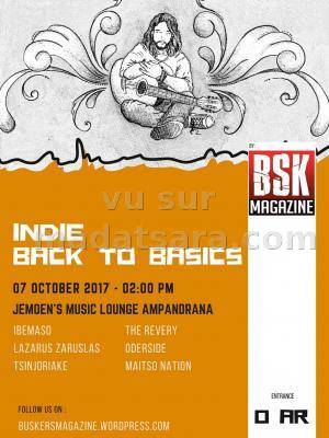 Indie back to basics Jemoen's Music Lounge Ampandrana