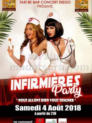 Infirmières party Taxi Be Diégo