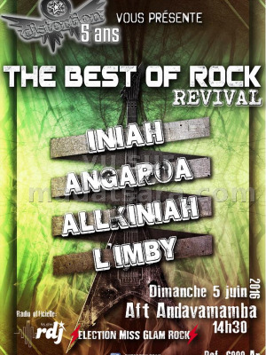 Iniah, Angaroa, Allkiniah, l'Imby - The best of Rock Revival à l'Alliance Française d'Andavamamba
