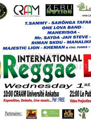 International Reggae Day à l'Université Ankatso et au Pub Ambatonakanga