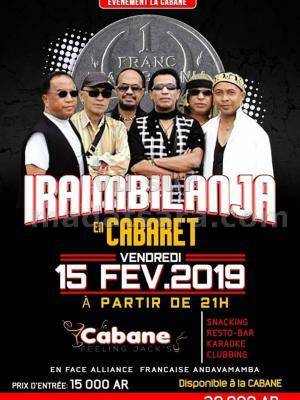 Iraimbilanja en cabaret Cabane Lounge Bar Karaoke Andavamamba