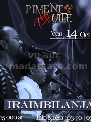 Iraimbilanja‍ en concert au Piment Café Behoririka‍