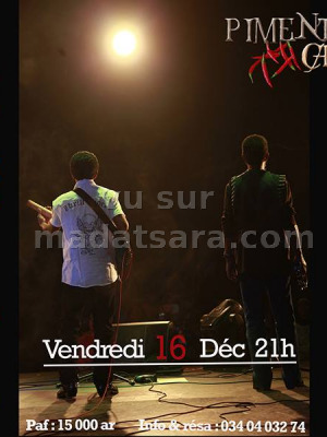 Iraimbilanja‍ en concert au Piment Café Behoririka‍
