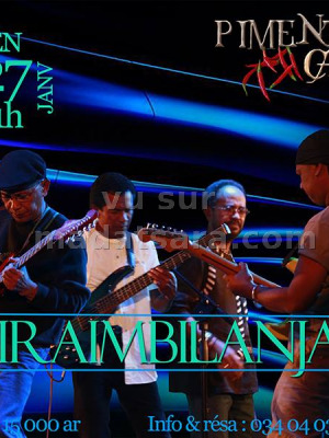 Iraimbilanja‍ en concert au Piment Café Behoririka‍